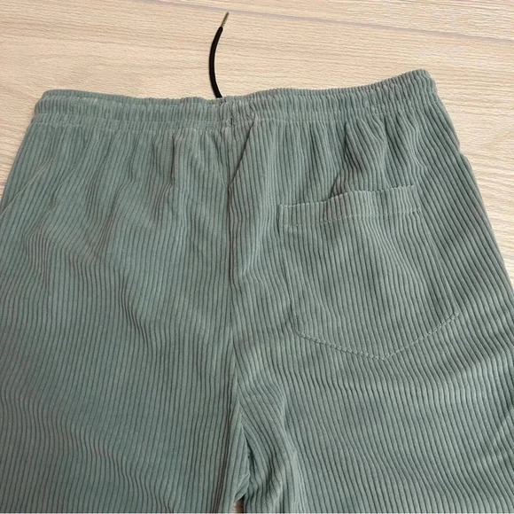 Triumph Tragedy Standard Fit Blue Corduroy Drawstring Pull On Skate Pants Size S - Picture 5 of 10